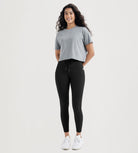 25" High Waist Workout Yoga Pants Leggings With Drawstring Pockets - ododos