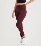 25" High Waist Workout Yoga Pants Leggings With Drawstring Pockets - ododos