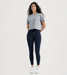 25" High Waist Workout Yoga Pants Leggings With Drawstring Pockets - ododos