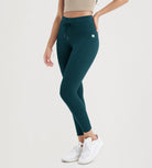 25" High Waist Workout Yoga Pants Leggings With Drawstring Pockets - ododos