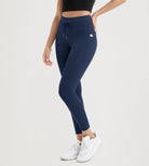 25" High Waist Workout Yoga Pants Leggings With Drawstring Pockets - ododos