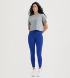 25" High Waist Workout Yoga Pants Leggings With Drawstring Pockets - ododos
