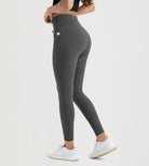 ODODOS 28" High Waist Workout Yoga Pants Leggings With Drawstring Pockets - ododos