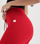 ODODOS 28" High Waist Workout Yoga Pants Leggings With Drawstring Pockets - ododos