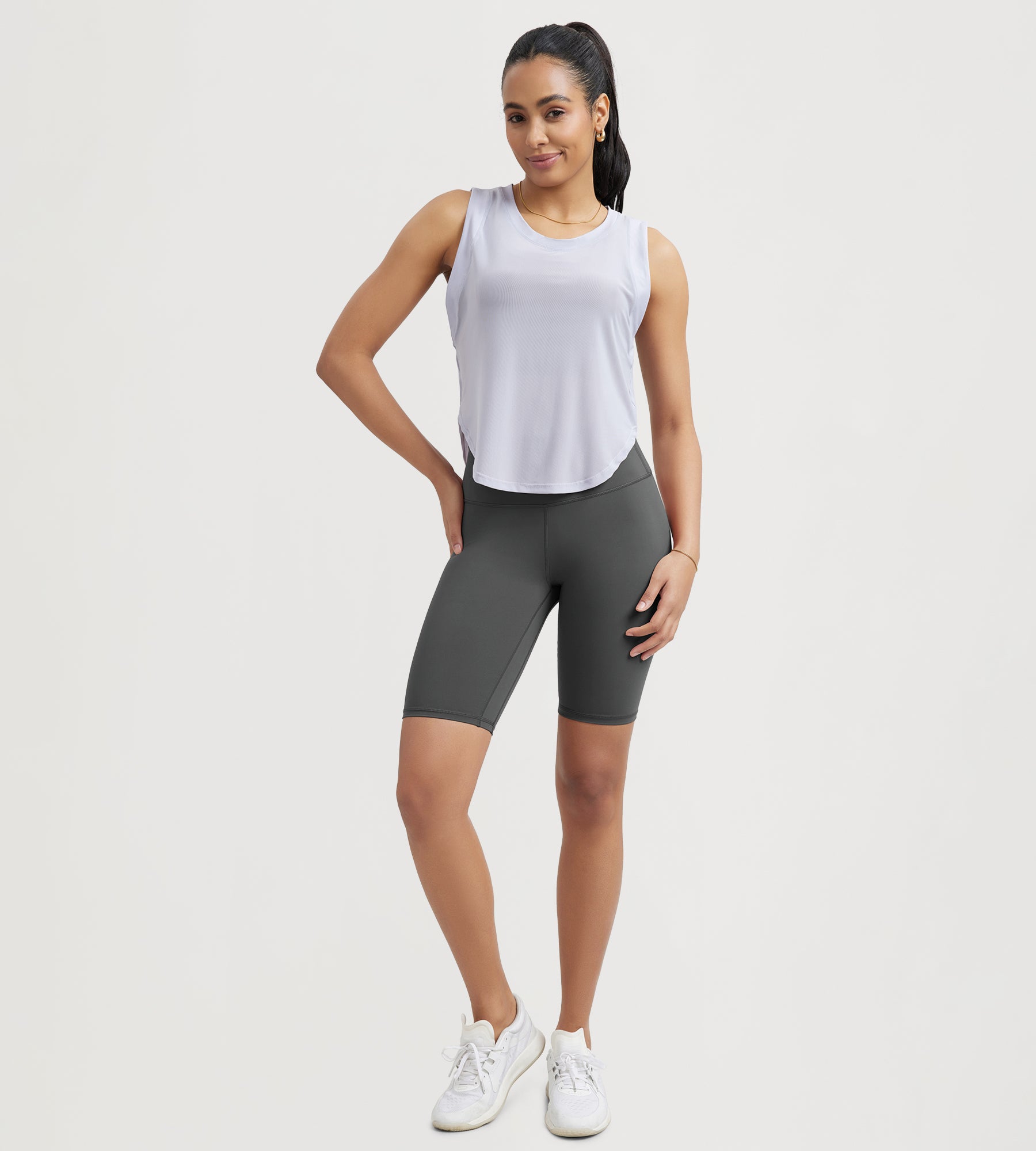 ODLIFT 10" High Waist Biker Shorts - ododos