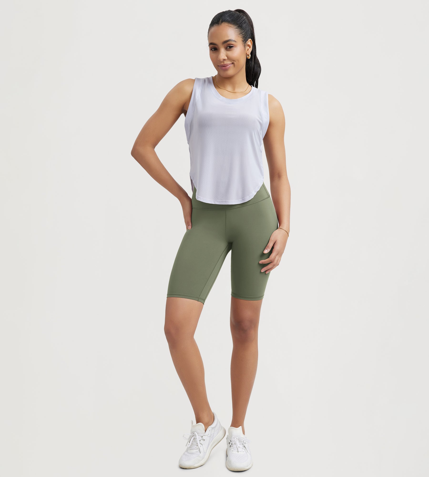 ODLIFT 10" High Waist Biker Shorts - ododos