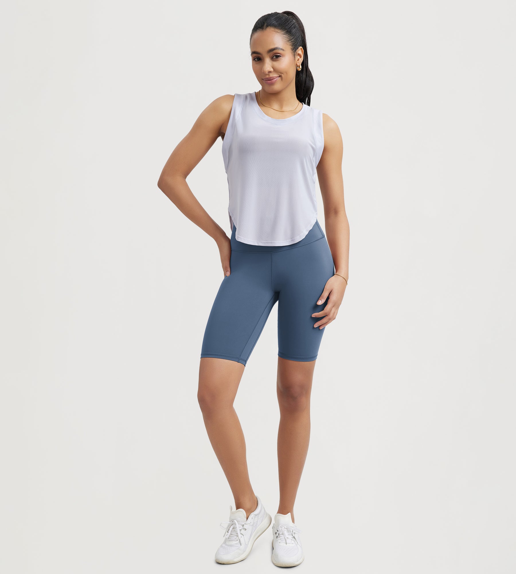 ODLIFT 10" High Waist Biker Shorts - ododos