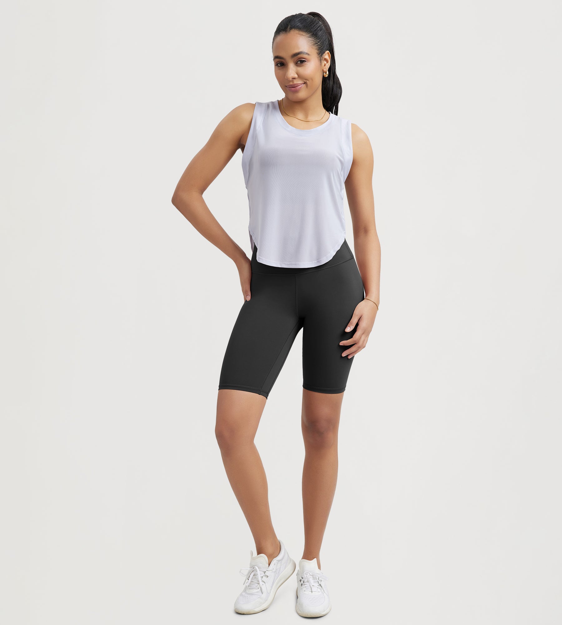 ODLIFT 10" High Waist Biker Shorts - ododos