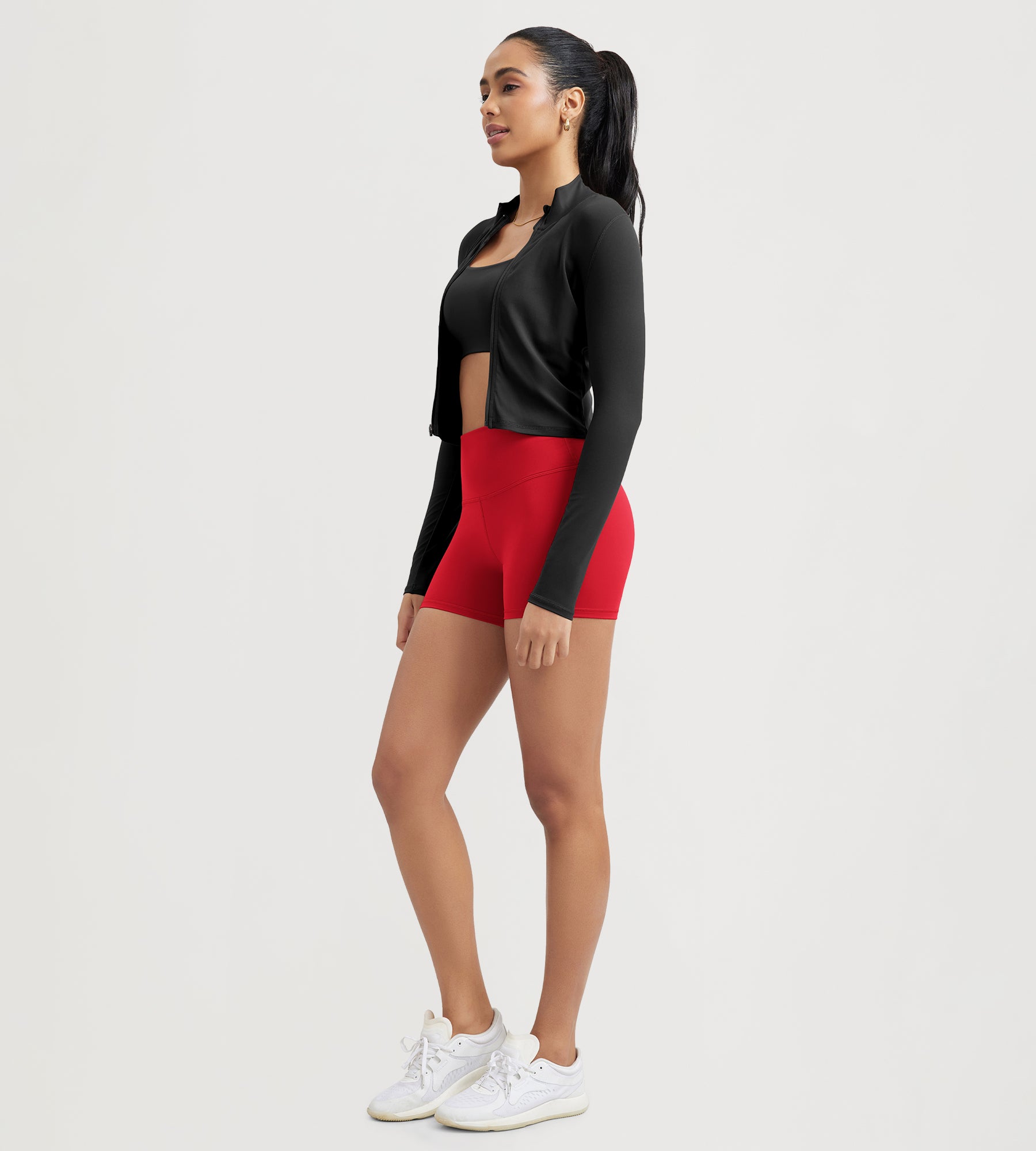 ODLIFT 4" High Waist Biker Shorts - ododos