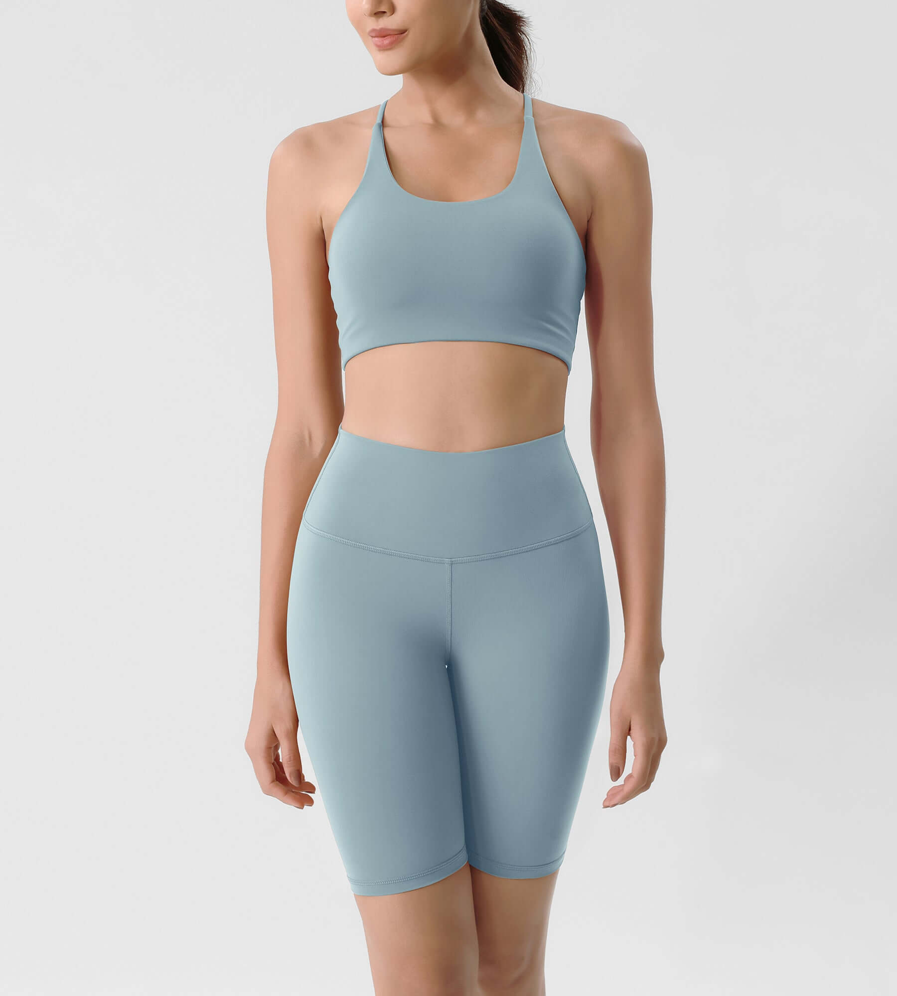 ODLIFT 8" High Waist Biker Shorts - ododos