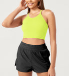3-Pack Seamless Ribbed Crop Camisole - ododos