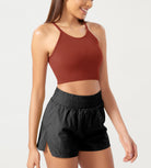 3-Pack Seamless Ribbed Crop Camisole - ododos