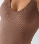 3-Pack V-Neck Seamless Crop Tank - ododos