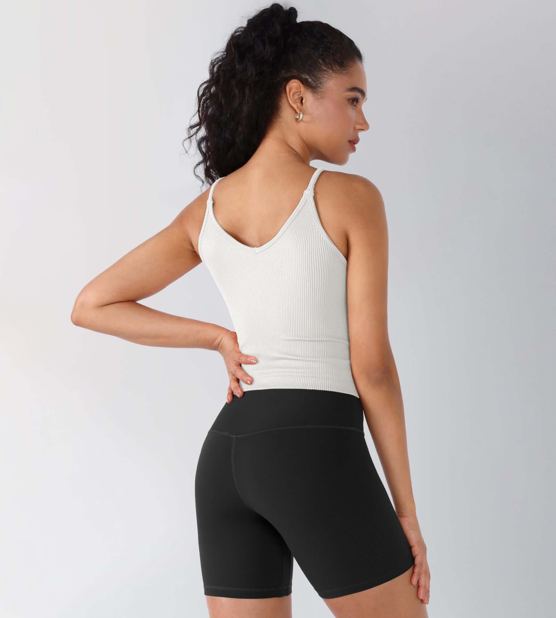 3-Pack V-Neck Seamless Crop Tank - ododos