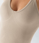 3-Pack V-Neck Seamless Crop Tank - ododos