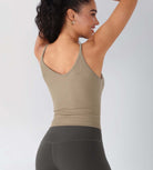 3-Pack V-Neck Seamless Crop Tank - ododos