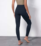 Buttery Soft Crossover Twist at Waist Yoga Leggings - ododos