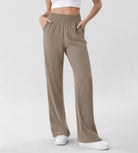 Chiffon Flowy Wide Leg Pants - ododos