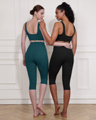 ODCLOUD 2-Pack 14" High Waist Yoga Capris - ododos