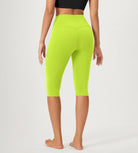 ODCLOUD 14" High Waist Yoga Athletic Running Capris - ododos