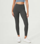 ODCLOUD 25" High Waist Lounge Yoga Leggings Charcoal - ododos