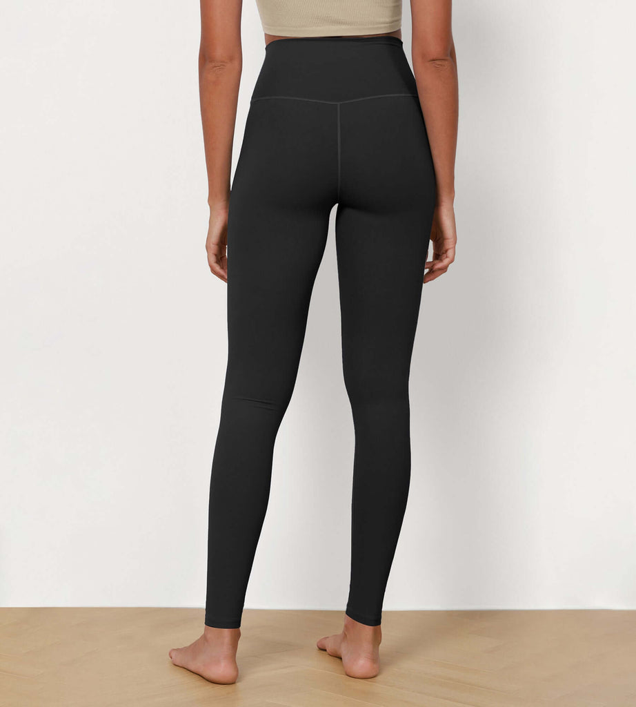 Buy ODODOS Women's Cross Waist Yoga Leggings with Inner Pocket, 21/25/28  Gathered Crossover Workout Yoga Pants Online at desertcartNorway