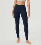 ODCLOUD 28” Buttery Soft Lounge Yoga Leggings with Pockets Deep Navy - ododos