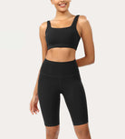 ODCLOUD 10" High Waist Lounge Yoga Shorts - ododos