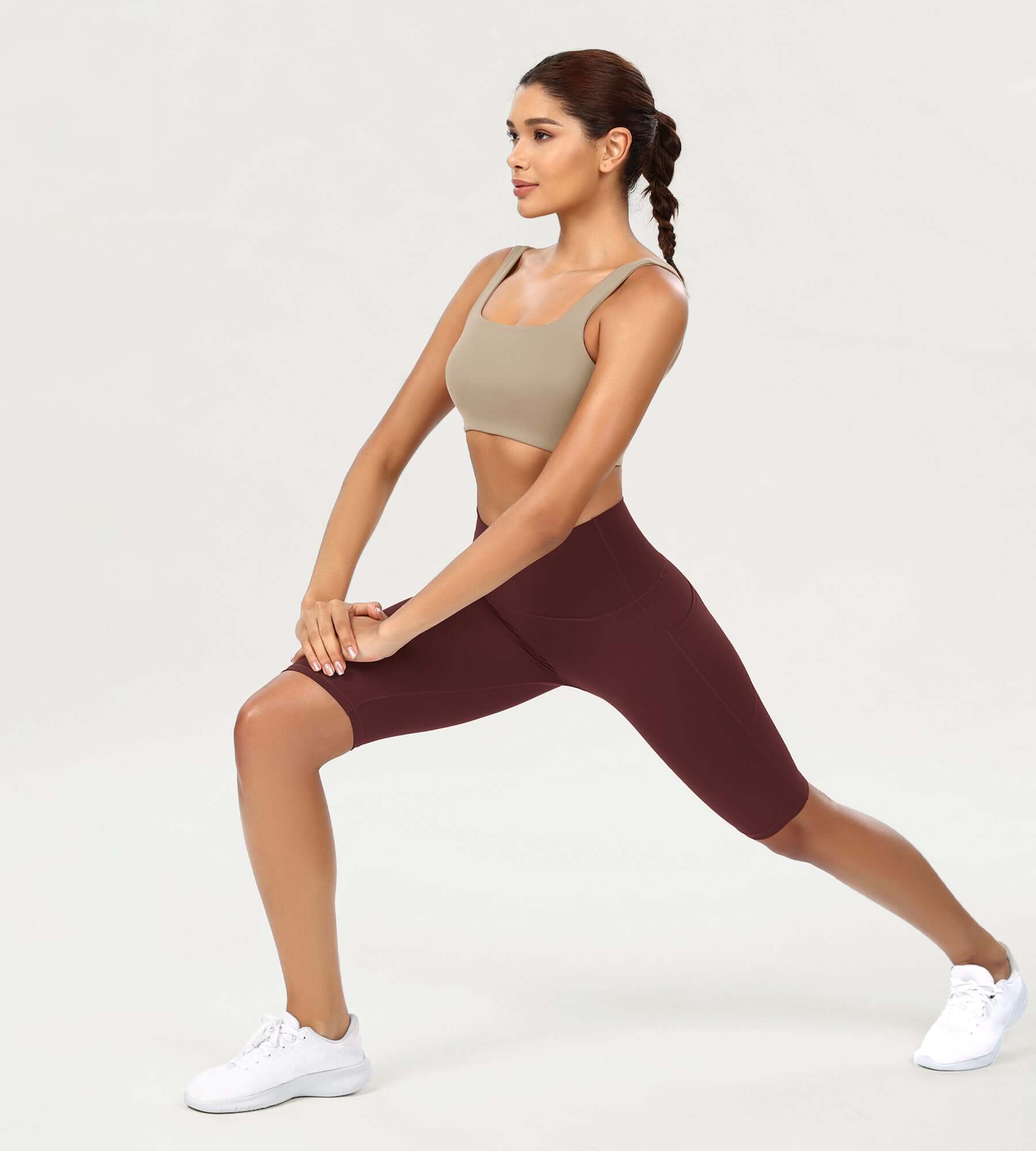 ODCLOUD 10" High Waist Lounge Yoga Shorts - ododos