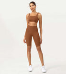 ODCLOUD 10" High Waist Lounge Yoga Shorts - ododos