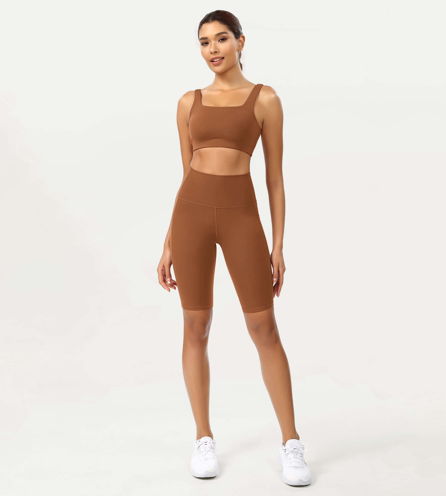ODCLOUD 10" High Waist Lounge Yoga Shorts - ododos