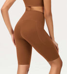 ODCLOUD 10" High Waist Lounge Yoga Shorts - ododos