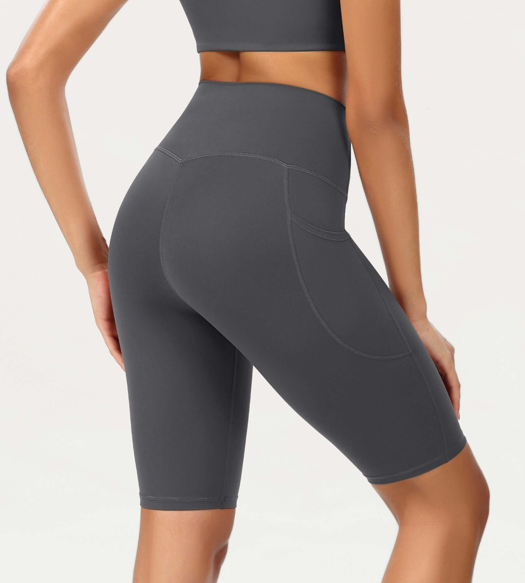 ODCLOUD 10" High Waist Lounge Yoga Shorts - ododos