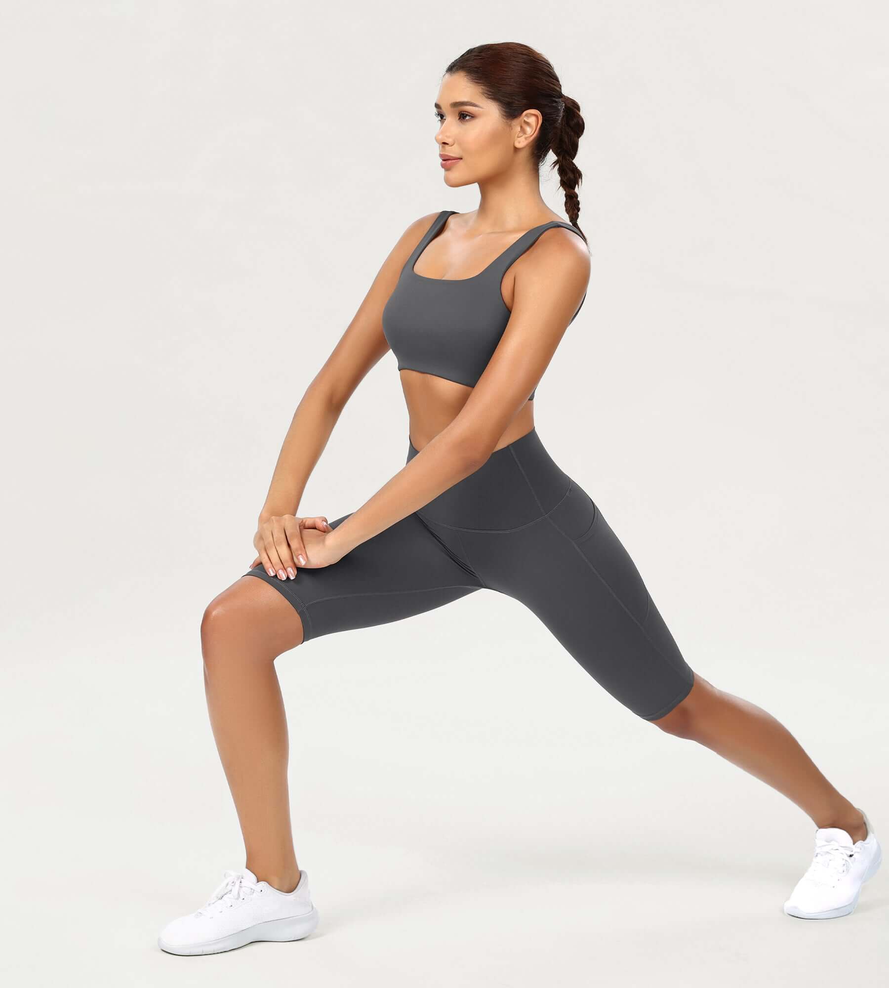 ODCLOUD 10" High Waist Lounge Yoga Shorts - ododos