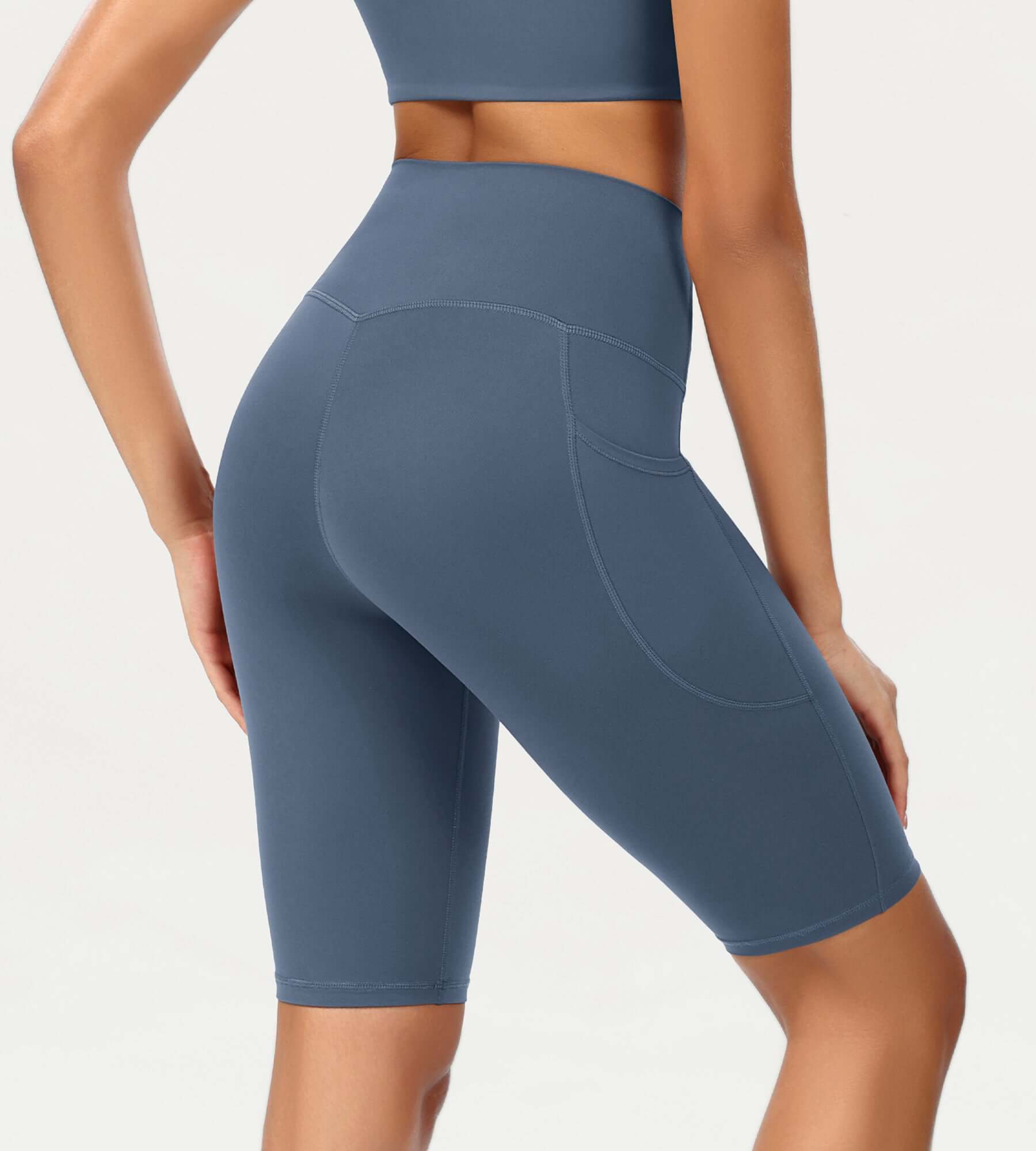 ODCLOUD 10" High Waist Lounge Yoga Shorts - ododos