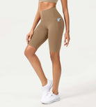 ODCLOUD 10" High Waist Lounge Yoga Shorts - ododos
