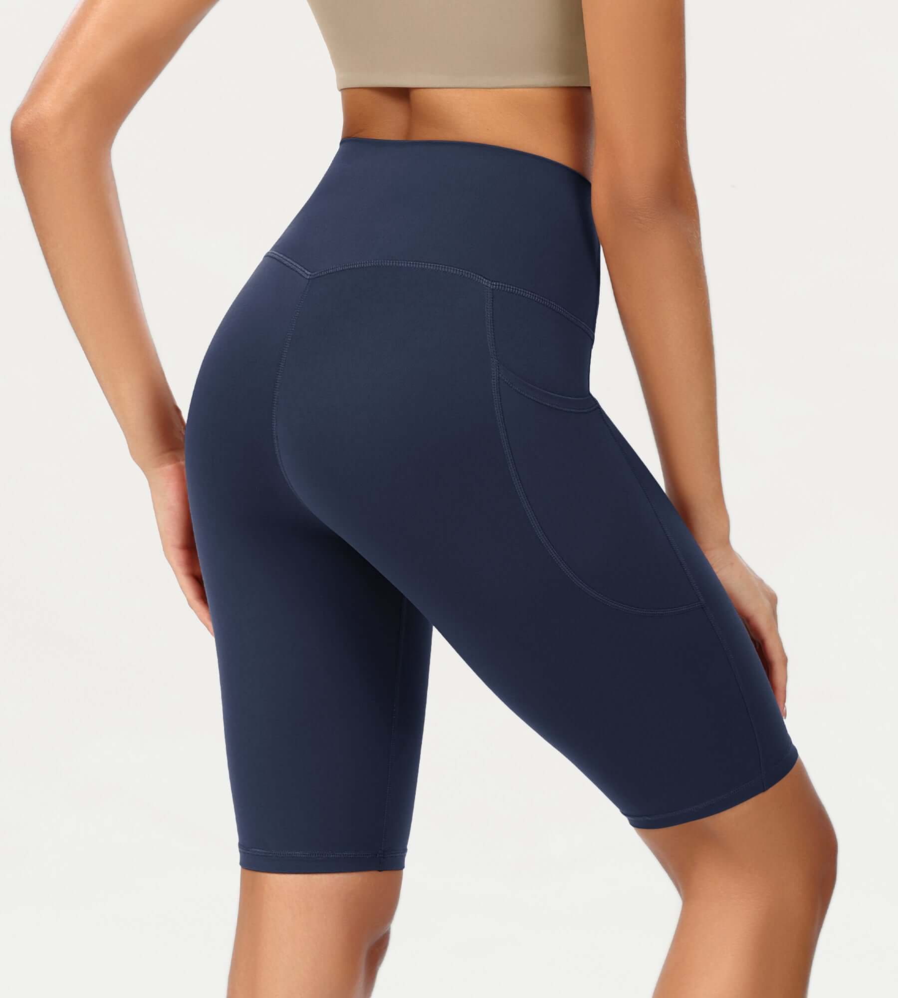 ODCLOUD 10" High Waist Lounge Yoga Shorts - ododos