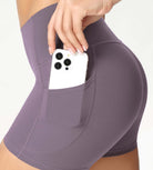 ODCLOUD 4" High Waist Lounge Yoga Shorts - ododos