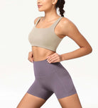 ODCLOUD 4" High Waist Lounge Yoga Shorts - ododos