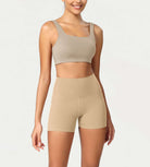 ODCLOUD 4" High Waist Lounge Yoga Shorts - ododos
