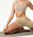 ODCLOUD 4" High Waist Lounge Yoga Shorts - ododos