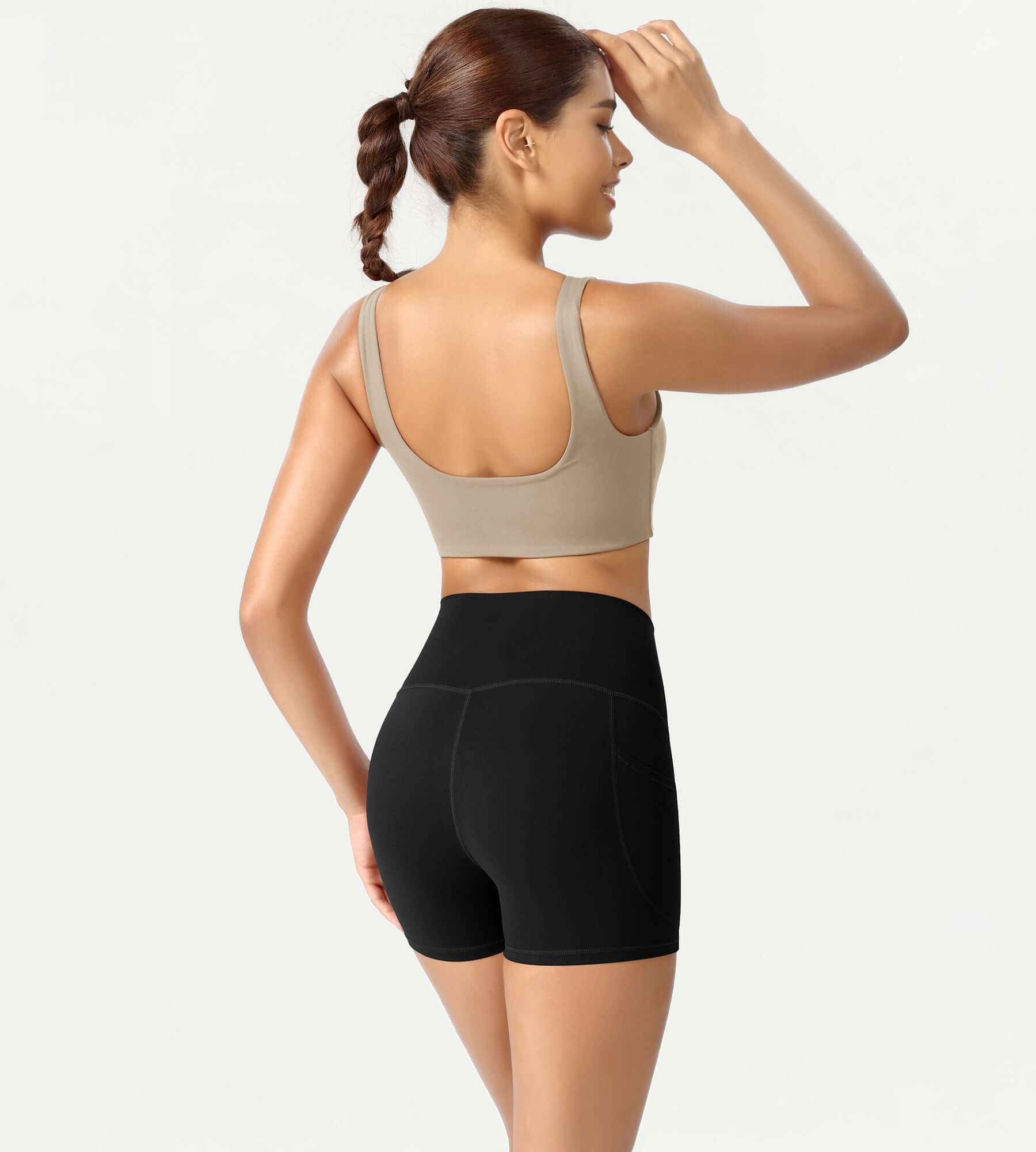 ODCLOUD 4" High Waist Lounge Yoga Shorts - ododos