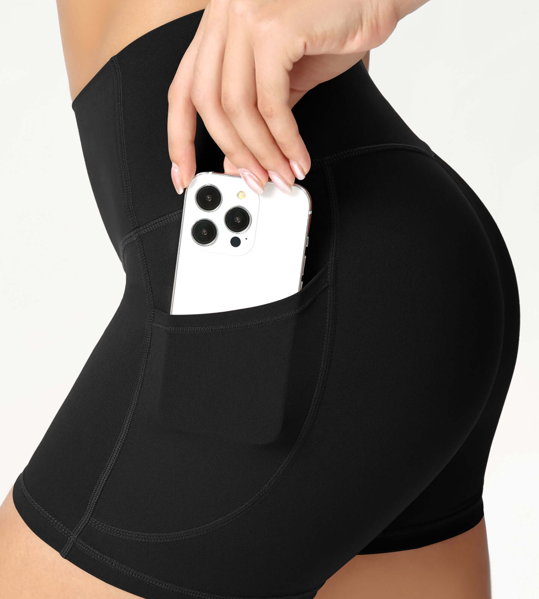 ODCLOUD 4" High Waist Lounge Yoga Shorts - ododos