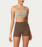 ODCLOUD 4" High Waist Lounge Yoga Shorts - ododos