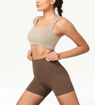 ODCLOUD 4" High Waist Lounge Yoga Shorts - ododos