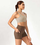 ODCLOUD 4" High Waist Lounge Yoga Shorts - ododos