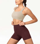 ODCLOUD 4" High Waist Lounge Yoga Shorts - ododos