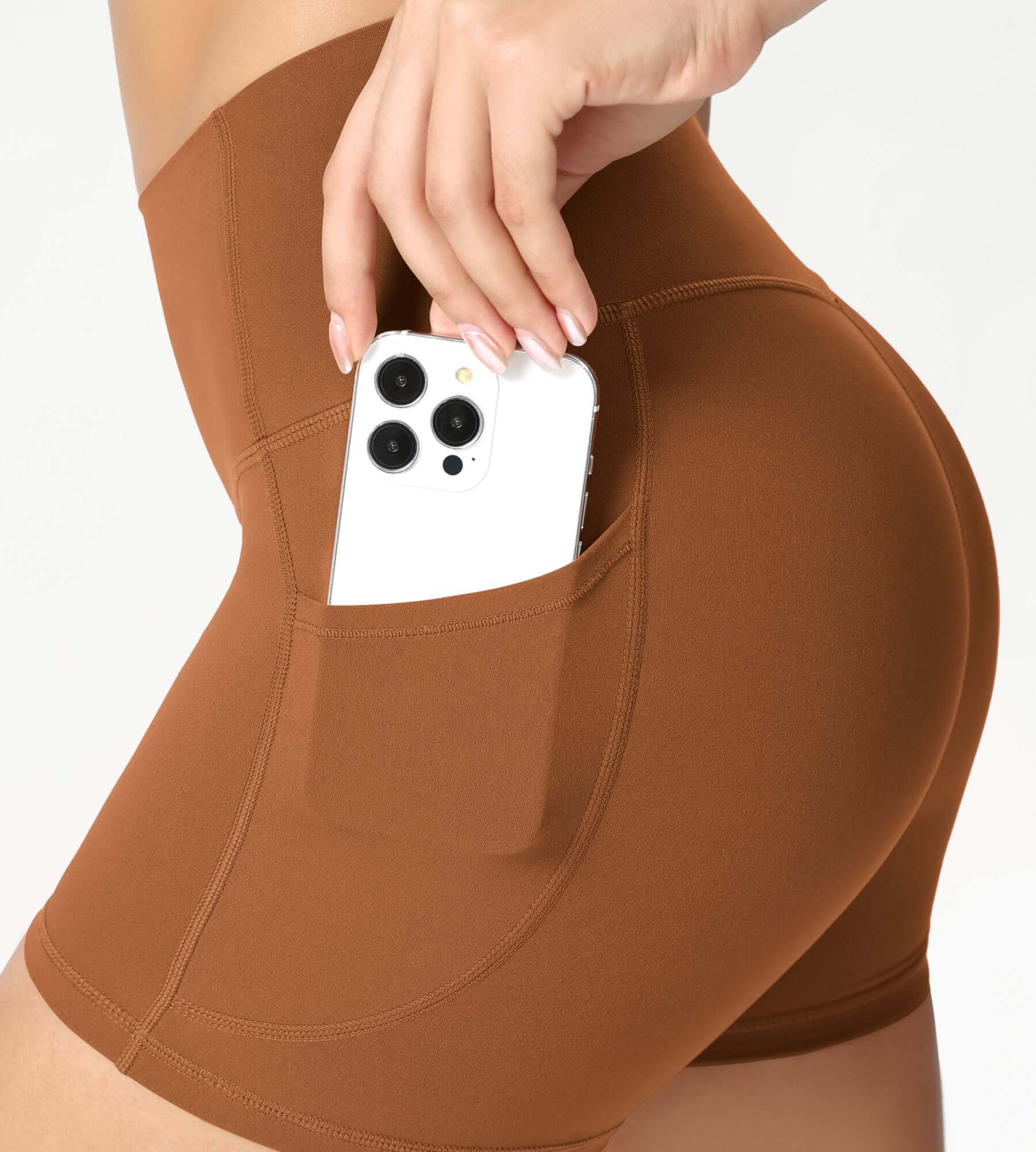 ODCLOUD 4" High Waist Lounge Yoga Shorts - ododos