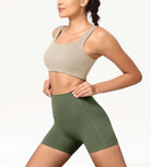ODCLOUD 4" High Waist Lounge Yoga Shorts - ododos
