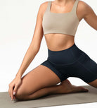 ODCLOUD 4" High Waist Lounge Yoga Shorts - ododos